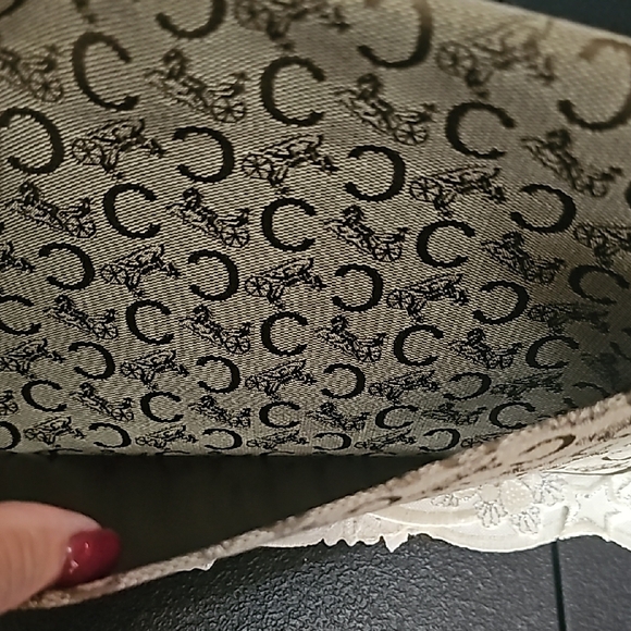 CELINE Triomphe vintage CLUTCH - Picture 4 of 8